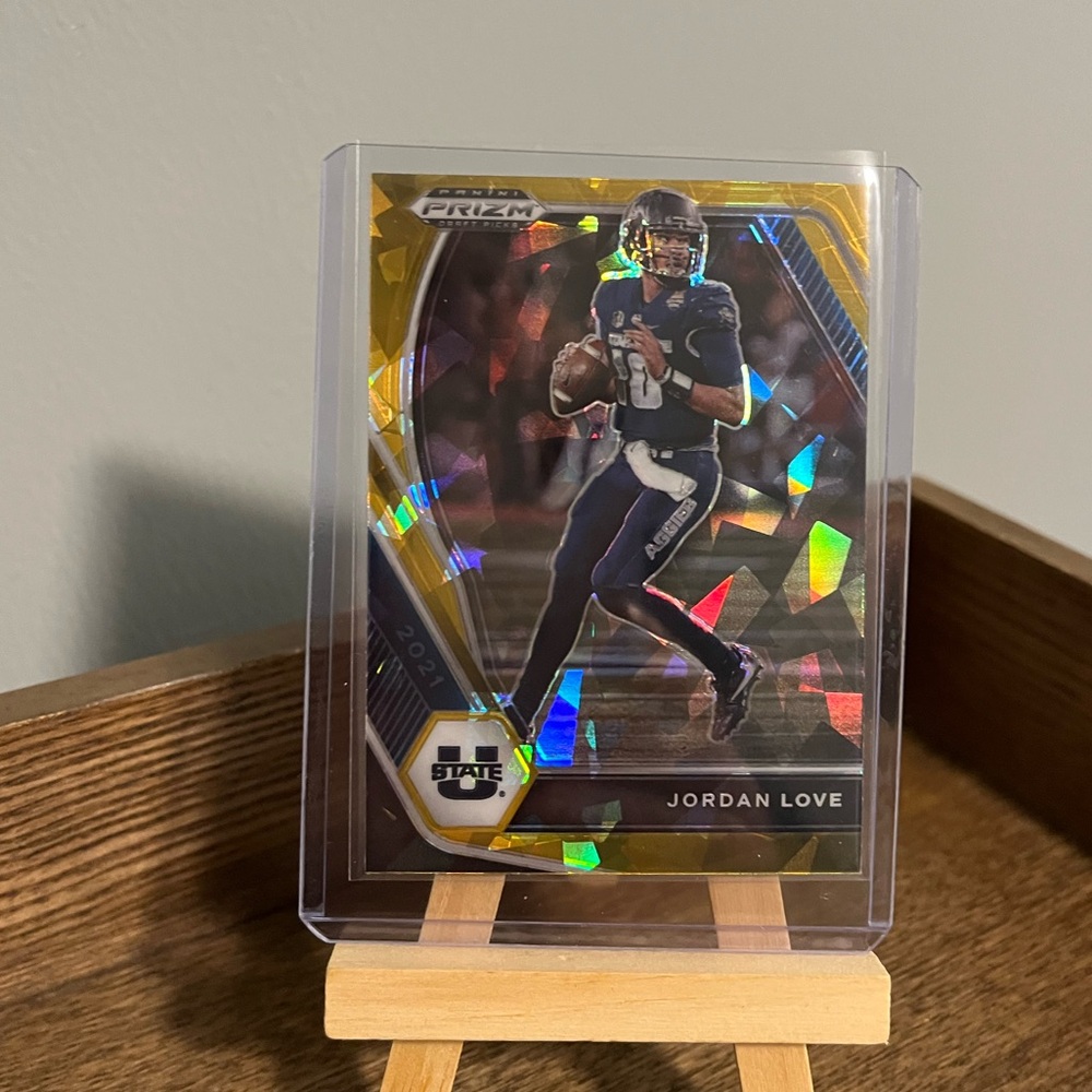 HTF Rare 🏈 Jordan Love Panini Prizm NFL Football Sports Trading Player Card #33